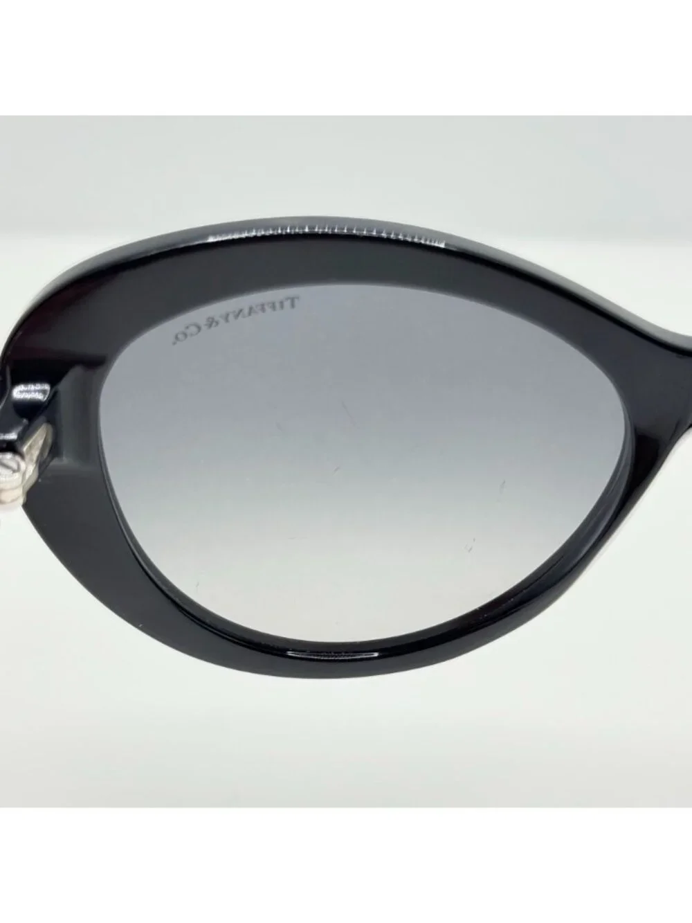 Tiffany Sunglasses TF 4059 8001/T3 Black Polarized Italy 54-18-130
